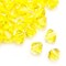 100pcs Authentic Preciosa 4mm (0.16 Inch) Small Faceted Bicone Crystal Loose Beads Yellow Citrine Compatible with Swarovski 5301/5328 for DIY Jewelry Making Pre-B429